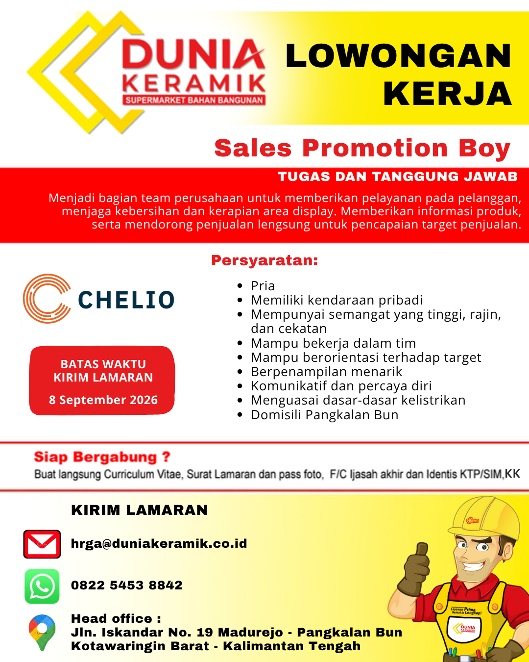Sales Promotion Boy
